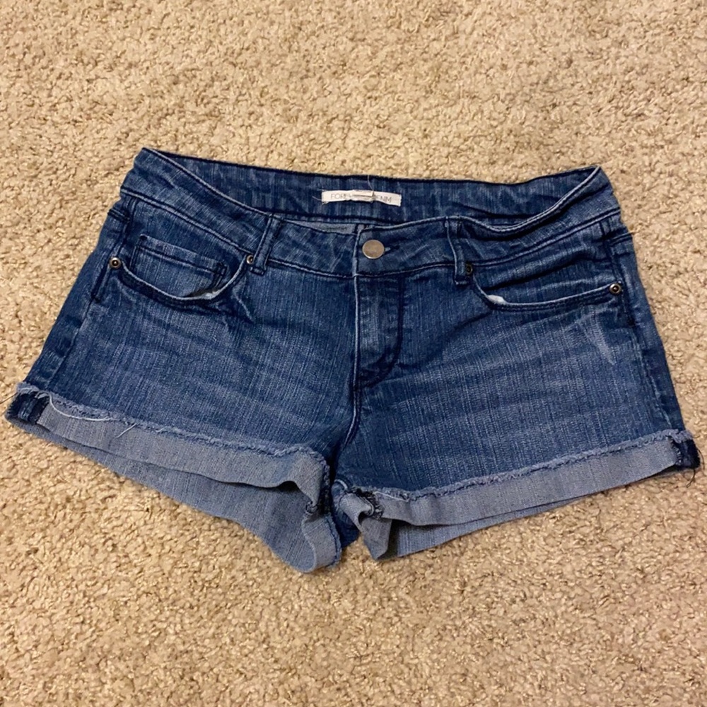 Forever 21 blue jean shorts